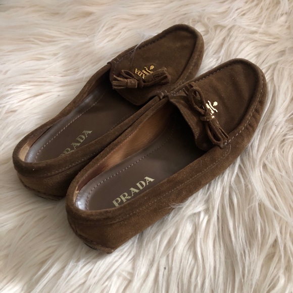 Auth Prada Women’s Shoes Sz 37 - Picture 4 of 6